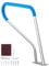 VEVOR Pool-Handlauf, 990 x 100 x 812 mm, Pooleinstieg, Edelstahl mit Grundplatte für Innen-/Außenpools, Einstieghilfe für Schwimmbäder, rostfreier Haltegriff mit Griffabdeckung und Zubehör für Spas