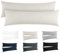 RUIKASI Kissenbezug 40x145 Beige 2er Set - Oeko Tex Seitenschläferkissen Bezug 40 x 145 cm mit Reißverschluss aus Mikrofaser, Seitenschläferkissenbezug 145x40 Pillow Case Pillow Cover