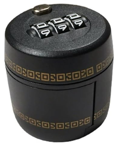 VOANZO Serrure à Bouteille en Alliage de Zinc avec Mot de Passe et Protection à Combinaison à Trois Chiffres. Bouchon supérieur pour casier à Puzzle. Sécurisez Vos Bouteilles avec Un Code d'accès.