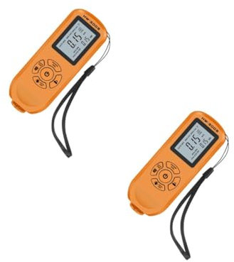 ULTECHNOVO 2sätze Digitaler Lackdickenmesser Für Tragbares Präzises Messgerät Zur Überprüfung Von Lackschichten Für Gebrauchtwagenkäufer Und Industrieanwendungen