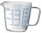 PHENOFICE Taza Medidora De 250ml Jarra De Medición De Borosilicato Con Escala Para Cocina y Restaurante