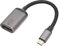 Saluaqui Aluminum USB C to DisplayPort Adapter 8K 30Hz | USB C Male to Female 8K Converter with HDR Support | Type DisplayPort Adapter for Laptop, PC or Tablet