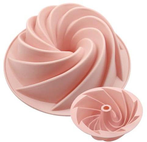 Baking, Silicone Cake Molds, Flexible Design Non-Stick Easy Demolding Microwave Safe Dishwasher Friendly, Molds for Chocolate 6.34x6.34x2.24inches