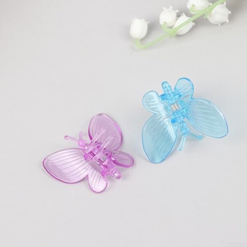 Kunststoff-Pflanzenbefestigungs-Clips, 30 Stück, Gartenstütz-Clips für Orchideen und Ranken, leichte und wasserdichte Gartengeräte (30 Stück Schmetterling)
