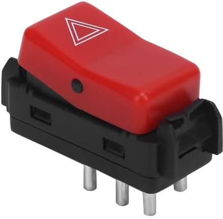 Per Mercedes W124 W201 W202 Interruttore Luci Di Emergenza 1248200110 Interruttore alzacristallo elettrico