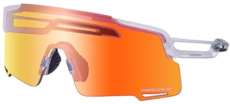 Shimano Gafas Sportbrille Shimano Eyewear EQNX5AR - Matte Crystal mit Fokus auf sicheres Sehen im Freien