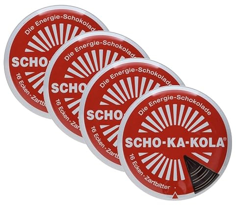 Scho-Ka-Kola Zartbitter - 4x100g