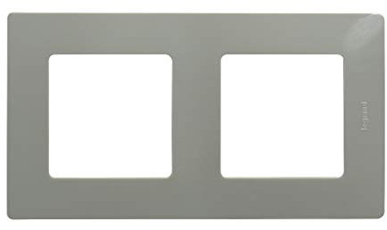 Legrand LEG96714 Plaque Galet 2 postes Niloe