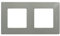 Legrand LEG96714 Plaque Galet 2 postes Niloe