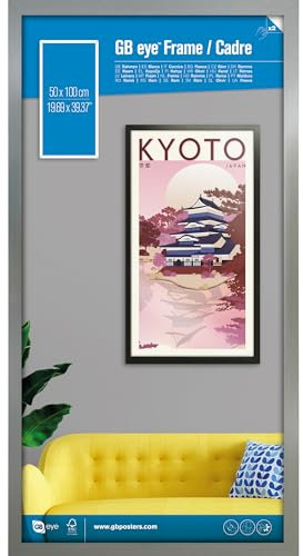GB Eye LTD, Argent, 50x100cm - Eton, Cadre