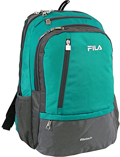 Fila Duel Tablet and Laptop Backpack, Teal