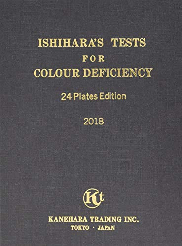GIMA Ishihara-Farbsehtest – Buch mit 24 Farbtafeln