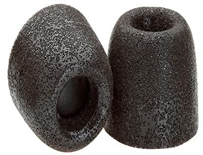 COMPLY Tx-500 Isolation Plus Black Earbud Tips - Medium x3