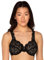 Smart & Sexy Reggiseno a copertura totale da donna, Tonalità nera, 4D