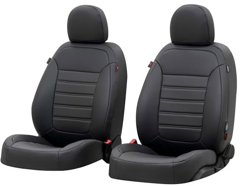 Walser Passform-Sitzbezug Robusto, Schonbezug für Audi A4 Avant (8K5, B8) 11/2007-12/2015, 2 Einzelsitzbezüge Sportsitze