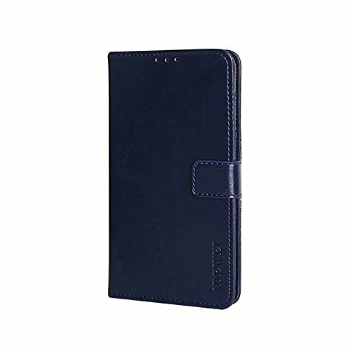 COQUE Étui pour téléphone Portable Oppo CPH2211, étui à Rabat en TPU + Cuir, avec Support, Portefeuille avec Fente pour Carte, Protection Antichoc pour Oppo CPH2211-Bleu