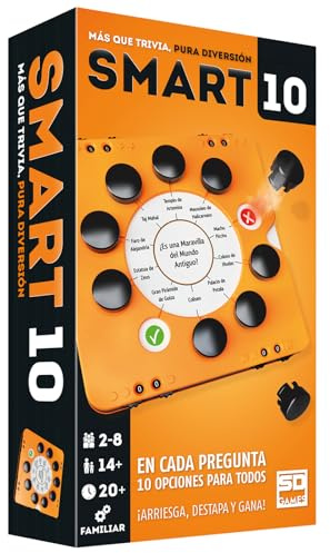 SD GAMES Juego De Mesa SD GAMES - Smart 10 - Juego De Mesa - Nueva Caja - Español