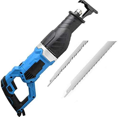 Knochensäge Elektrisch Profi Metzger Knochensäge, Fleischsäge Maschine für Kommerzielle und Haushalt, Metzger Knochenbandsäge, Beste Wahl zum Knochenschneiden(Color:Blue,Size:1300W)