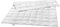 Bodyprotect leichte Daunendecke, Sommerdecke 100% neuen Daunen (60%) & Federn (40%), Kassettendecke, Bettdecke 100% Baumwolle (Daunenbatist), Downpass, Nomite, Ökotex, 60 Grad waschbar, 155 x 220 cm