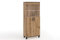 MargaretHadas24 Vitrine Vanessa V Glas Bar Schrank Schränke Regal Holz Vitrine Möbel Wohnzimmer Glastür mit Holzbeine Standvitrine