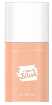 Matte Liquid Blush Make up Dewy Finish Creme Rouge Wange Ideales Gel Blush Geschenk für Frauen Wasserbasierte Farbpigmente Glossyglänzendes Finish Wasserdicht Mischbar Gesichts Make Up Stift