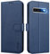 UITUIM Coque pour Samsung Galaxy S10 (Pas pour S10+), Coque Etui Portefeuille Cuir avec Rabat Porte Carte Clapet Magnétique Flip Case Étui Housse de Protection Etui pour Samsung Galaxy S10 4G,Bleu