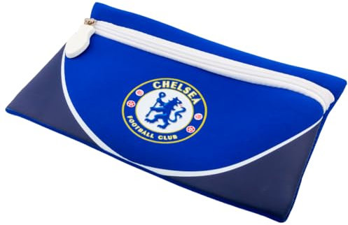 FOCO Trousse sous licence officielle Chelsea FC Swoop, bleu marine