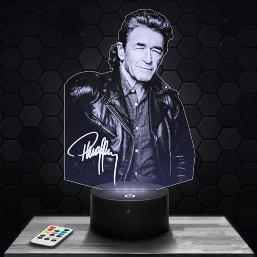 Nachttischlampe P. Maffay deko Deutsch. Geschenkidee Mann Frau objekt P. Maffay Nachtlicht Erwachsene deko Zimmer. Weihnachten TOP