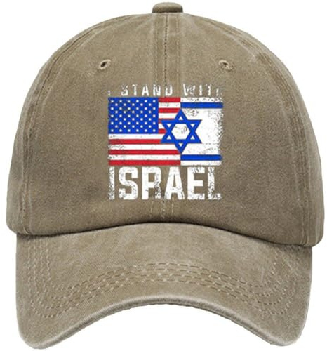Israel Flag Unisex Hats Fashion Adjustable Baseball Cap for Men Women