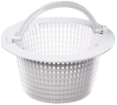 Générique Panier de Skimmer Piscine 16cm avec poignée Panier Piscine Panier Filtre Piscine Skimmer Paniers, Panier de Rechange pour Skimmer Standard, Panier D'écumoire pour Piscine Creusée