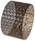 Osasy Vintage Metal round lampenschirm,schwarz gold, hohlgeschnitzt, Trommelform, für Stehlampe, Hängelampe,Tischlampe,Deckenleuchte