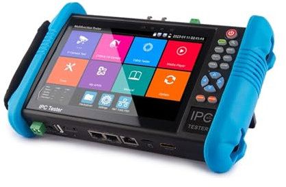 Tester für Überwachungskameras 7 Zoll CCTV Tester 8MP TVI AHD CVI Überwachungskamera Tester IPC Tester Mit Ausgang POE Tester Kurzes Video