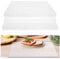 LOPYXBR 3 PCS Acrylic Chopping Board, Clear Counter Edge Chopping Board, Acrylic Cutting Board with Counter Lip and Non-Slip Mat, Counter for Meat Vegetables Cheese(1 * 42x32cm & 2 * 30x40cm)