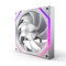 AsiaHorse Nyota ARGB Ventilador PC 140MM [1 Piezas] [HDB] Ventilador RGB de 89,77 CFM/1800 RPM/3,24 MMH2O 5V 3 pines ARGB 12V 4pines PWM vida útil de 50000 horas