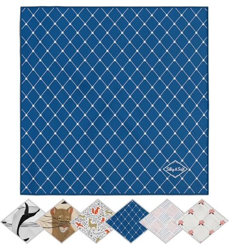 POPNWOW Mikrofaser Reinigungstuch, Brillenputztuch Optikerqualität 30x30cm, Microfiber Cleaning Cloths für Brille, Kamera, Objektiv, Handy, Tablet, Display, Glas (Sternenkarte)