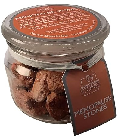 Corincraft Menopause Stones | 100% Natural Essential Oils to Help Alleviate Menopausal Symptoms & Promote Relaxation | Sustainable, Vegan & Cruelty-Free | Handmade in UK
