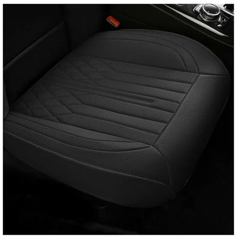BMLGPGBCDW Auto Autositzbezüge Sitzkissen Universal-Autozubehör Fahrersitzschutz Zubehör(1PC schwarz)