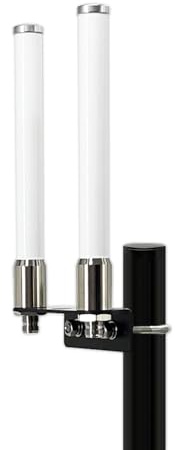 JARFT POLE2 5G und LTE Rundstrahlantenne - 6.6dBi Gewinn, Multiband, 2x2 MIMO, passend zu vielen LTE und 5G Router Modellen ohne Antennenkabel (5m Twin Antennenkabel)