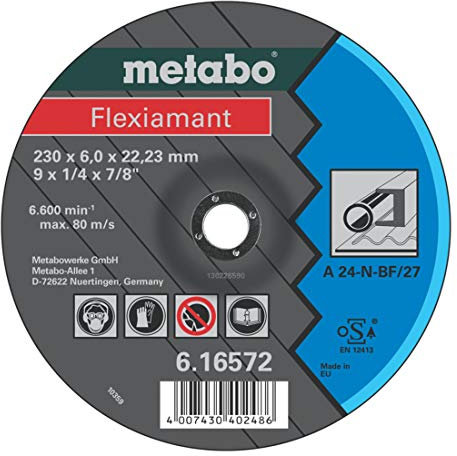 Metabo Flexiamant Stahl, 125 x 4,0 x 22,2, 616680000