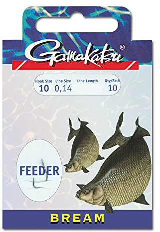 Gamakatsu Gebundene Haken BKD-1810B Brassen Feeder 14