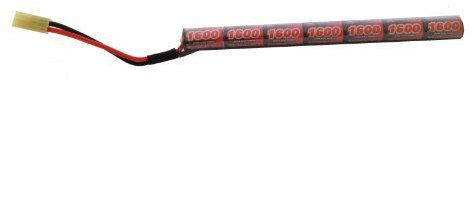 Ultra High Power Battery L Stick For Airsoft AEG Mini 2/3A (8.4V 1600mAh)
