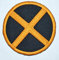 Men Logo Suit Marvel Comic Movie Iron on Embroidered Patch/Badge/Logo (Golden)