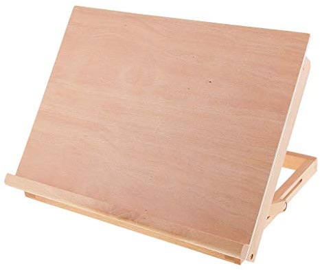 Tubayia Holz Tisch Staffelei Skizzenbrett Zeichenbrett Tischstaffelei Display Halter Stand