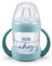 Nuk Beach Nature Sense Trinklernflasche 6-18 Monate, 150 ml, extra Breite & Weiche Trinktülle, Auslaufsicher, Boy (Grün)