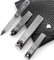 Nagelknipser-Set, Nagelhautschneider, scharfe, gebogene und schräge Schneidklingen, Edelstahl-Pediküre-Set, Nagelfeile mit tragbarer PU-Leder-Tasche, 5 Stück