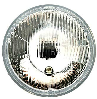 Scheinwerfer Rund mit Abblendlicht Fernlicht Positionslicht 12V 24V E20 ø178