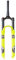 MTB Bike Suspension Fork 26 27.5 29 Inch Mountain Bike Fork Bicycle Suspension Fork Air Shock Absorber Disc Brake Manual/Remote Lockout Travel 110mm