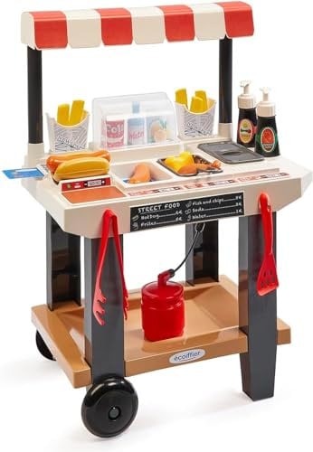 Jeux d'imitation : cuisine Street food - ECOIFFIER - 1682