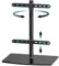 ONKRON Soporte TV Mesa de 32 a 75 Pulgadas - Pie para Television en Color Negro con Peso de hasta 40 kg - Pie Televisor Sobremesa con VESA 100x100 – 400x400 mm/Soporte Giratorio TV en Cristal PT3-B