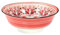 Saladier en Porcelaine Jaipur 21cm Rouge